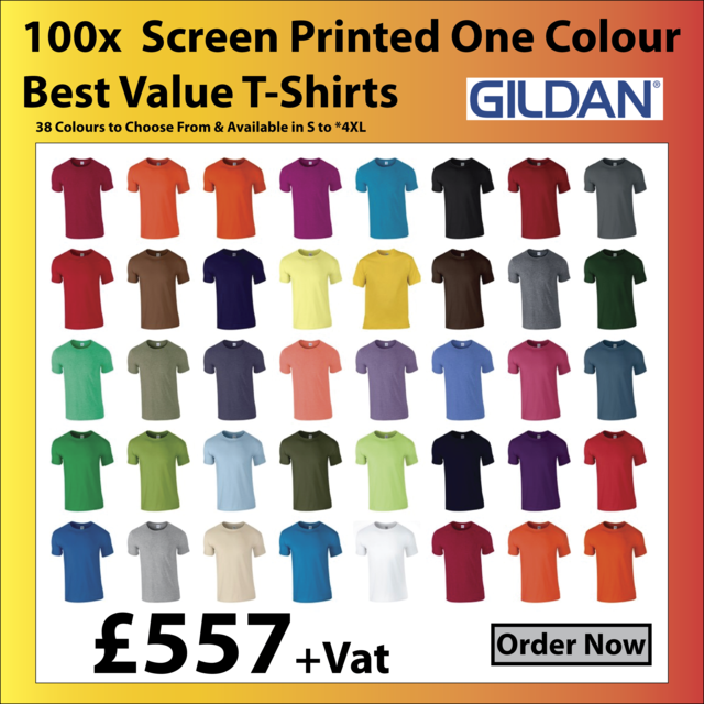 100 GD001 Tshirts offer