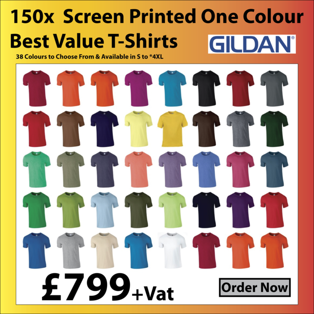 150 GD001 Tshirts offer