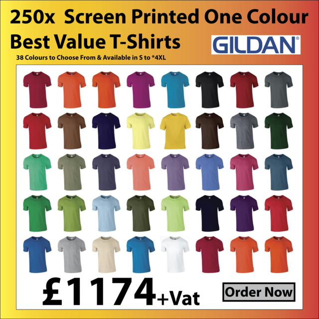 250 GD001 Tshirts offer