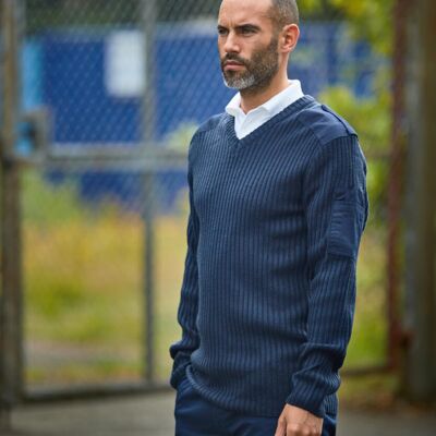 Pro RTX Pro Acrylic Security V Neck Sweater Thumbnail